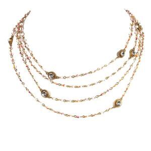VIRGINS SAINTS & ANGELS VSA Magdalena Bicone Rose Water Opal AB